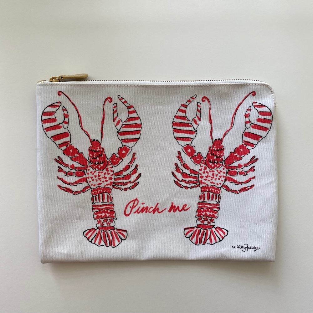 Lilly Pulitzer “Pinch Me” Zip Clutch